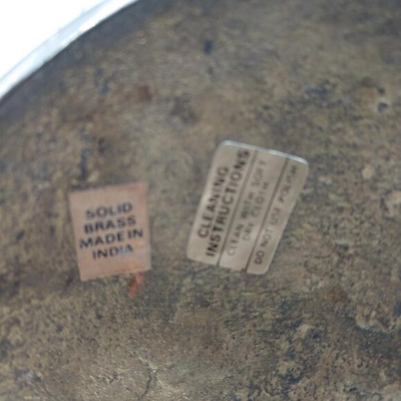 Vintage Brass Mask - Made in India - Picture 2 of 8
